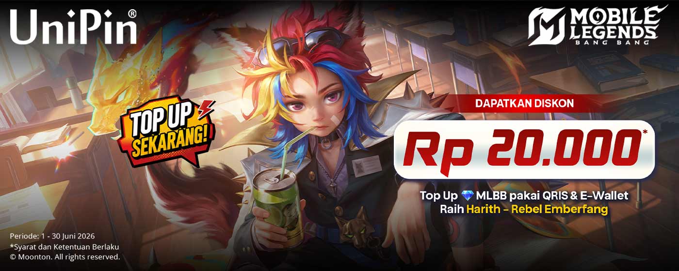 Top Up Diamond MLBB Sekarang dan Dapatkan Diskon Hingga Rp20.000!